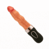 Riley 7 Wriggling Quiet 9 Vibrating Heating Vaginal Anal Vibrator Lifelike Dildo 9.65 Inch