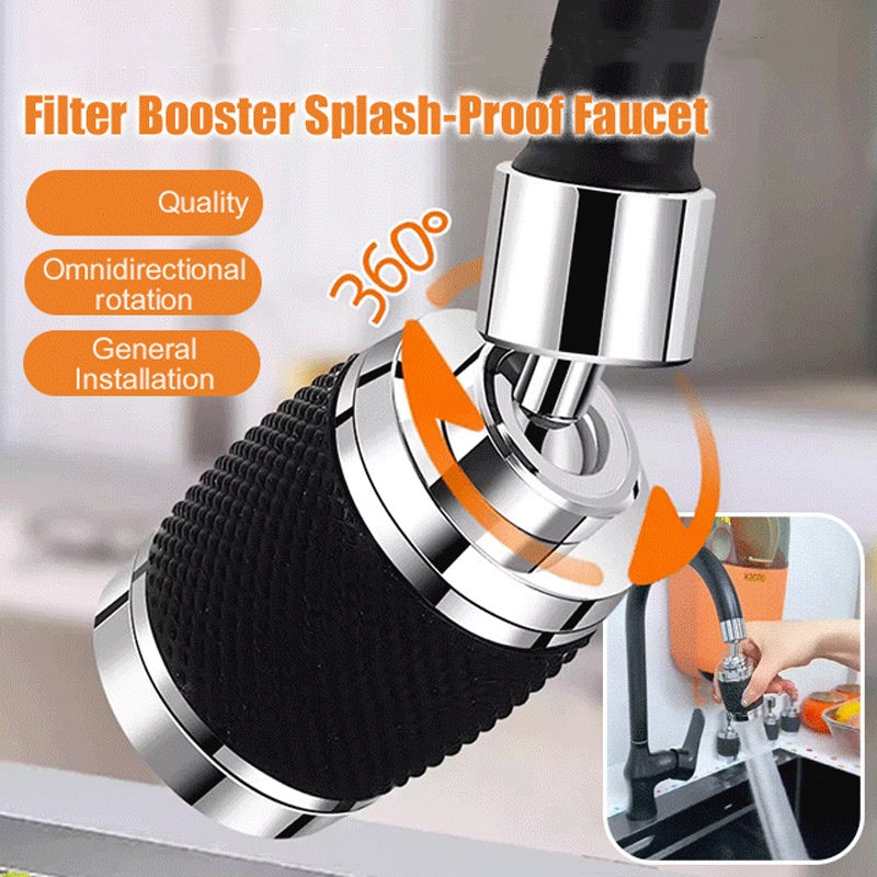 🔥Last Day 50% OFF🔥360-Degree Swivel Splash-Proof Faucet Aerator