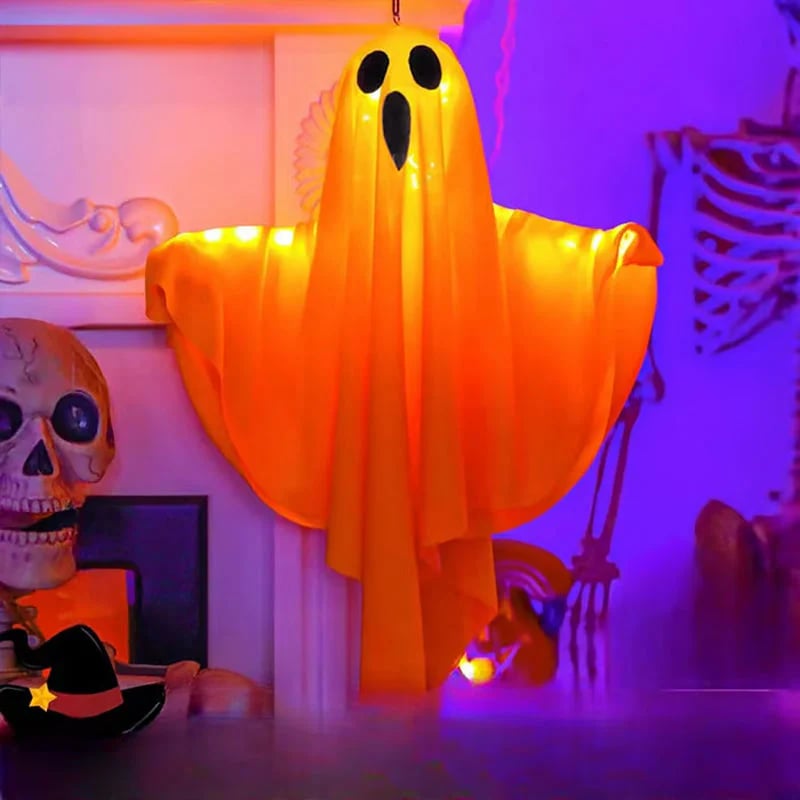 💥Halloween Preview 49% Off - 👻✨Halloween Glowing Ghost Chandelier
