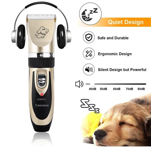 Buy 2  Free Shipping-Low Noise Pet Hair Clipper(Free Gift)