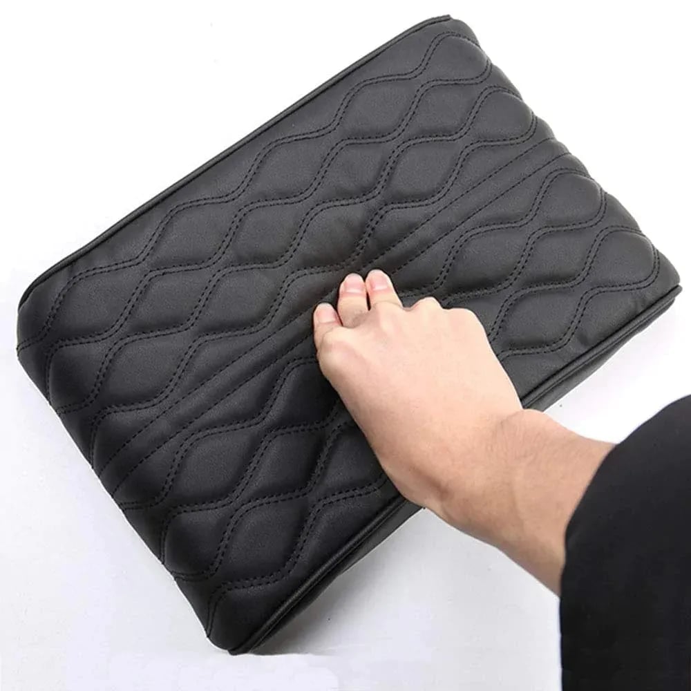 (🌲Early Christmas Sale- 50% OFF) Memory Cotton Leather Car Armrest Box Pad - Suitable for all car model