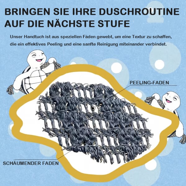 🔥Letzter Tag 49% Rabatt🧼Antibakterielles Peeling-Duschhandtuch🚿