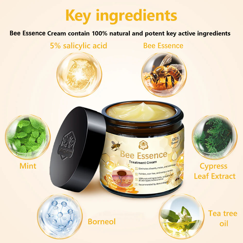 BENDCHARGE™ Bee Essence Skin Treatment Cream (AAD Recommended👨‍⚕️)