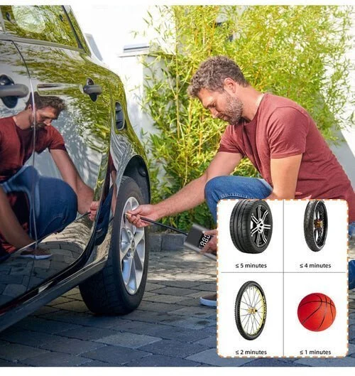 (🌲Hot Sale- SAVE 48% OFF) Portable Car Air Pump (🔥Free Shipping)