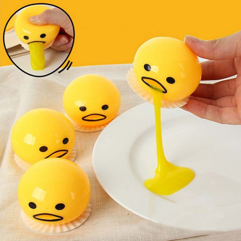 🎁Puking Egg Yolk Stress Ball | Buy 3 Get 2 Free (5 Pcs)