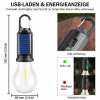 🔥Zelt-Camping-Glühbirne, wiederaufladbare tragbare LED-Camping-Laterne mit 3 Beleuchtungsmodi
