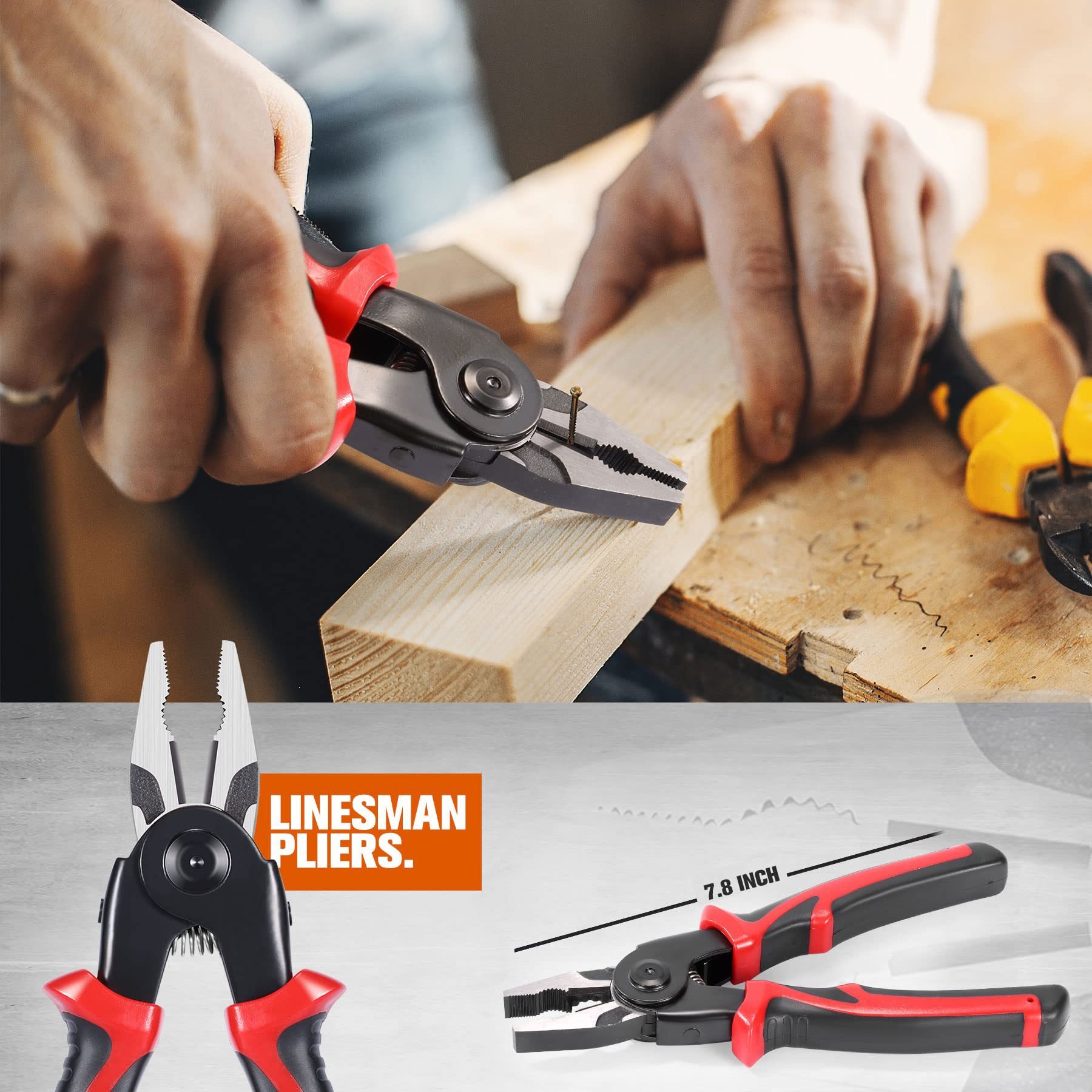 (🔥HOT SALE NOW 50% OFF)--Multifunctional 5-in-1 Interchangeable Head Pliers Tool Set
