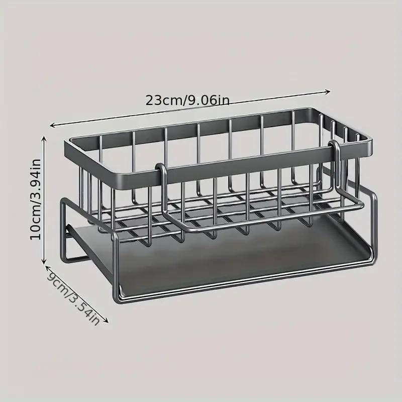 🎁TikTok Spring Last Day Promotion 48% OFF-🎁-Stainless Steel Kitchen Sink Storage Rack