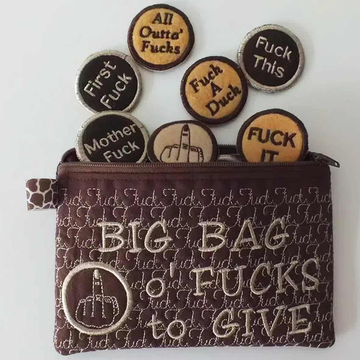 TikTok Last Day Promotion -60% OFF🎉Big Bag of F*cks to Give Zipper Pouch