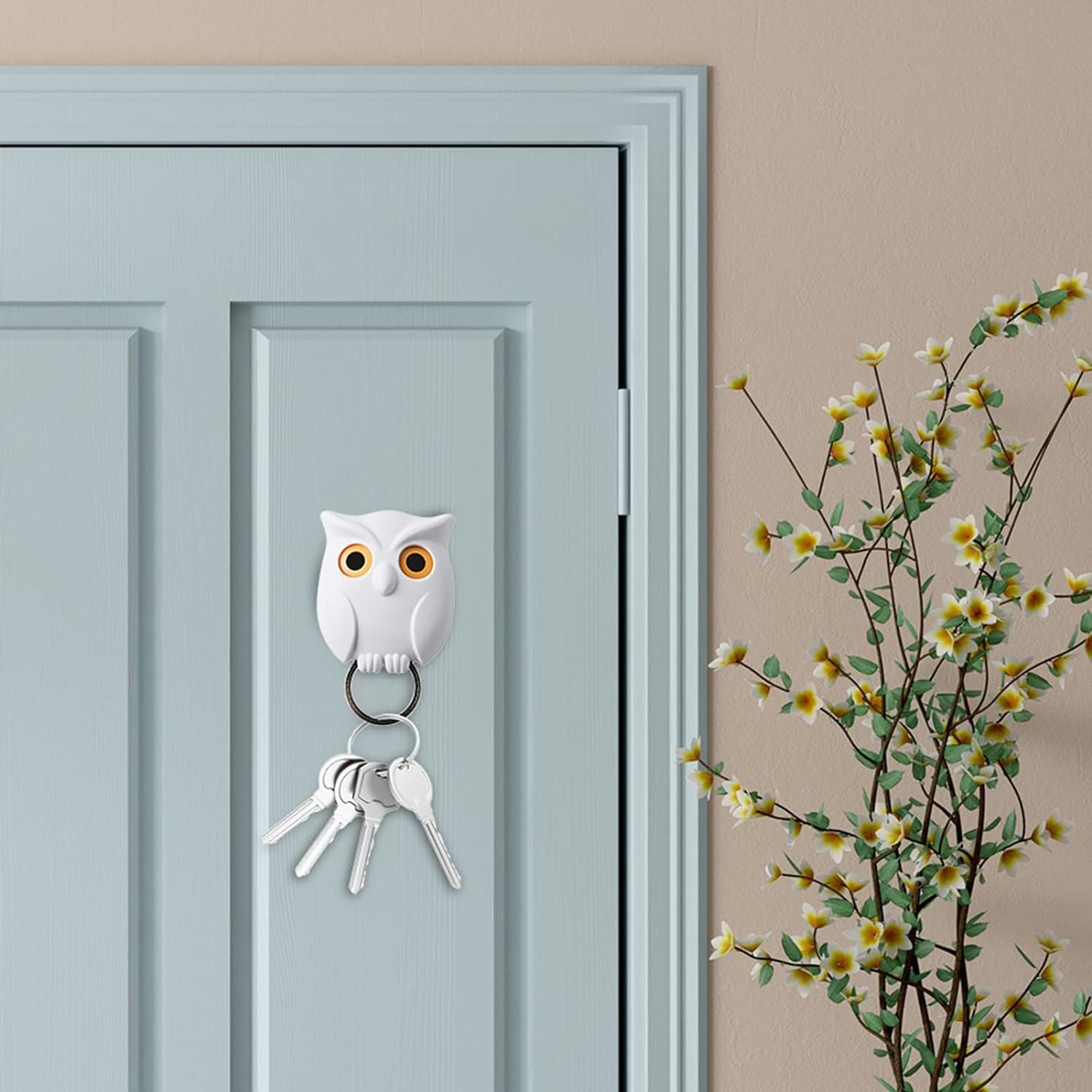 💥LAST DAY SALE 50% OFF🦉Halloween Owl Keychain Organizer