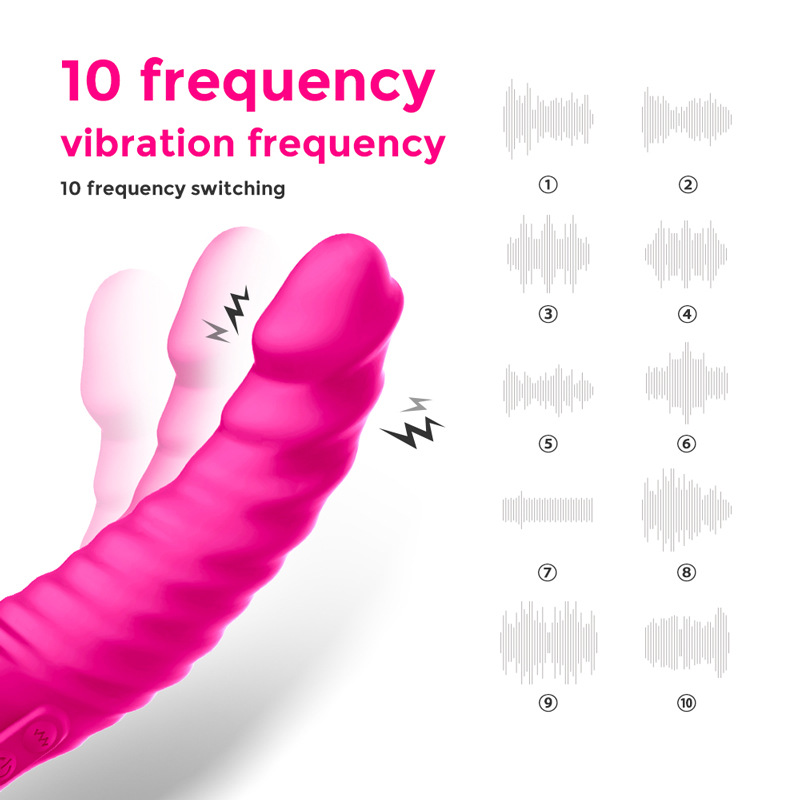 SHEMESIX - Women's G-Spot Frequency Conversion Massage Vibrator Couple Flirting Masturbation Stick Sex Massager