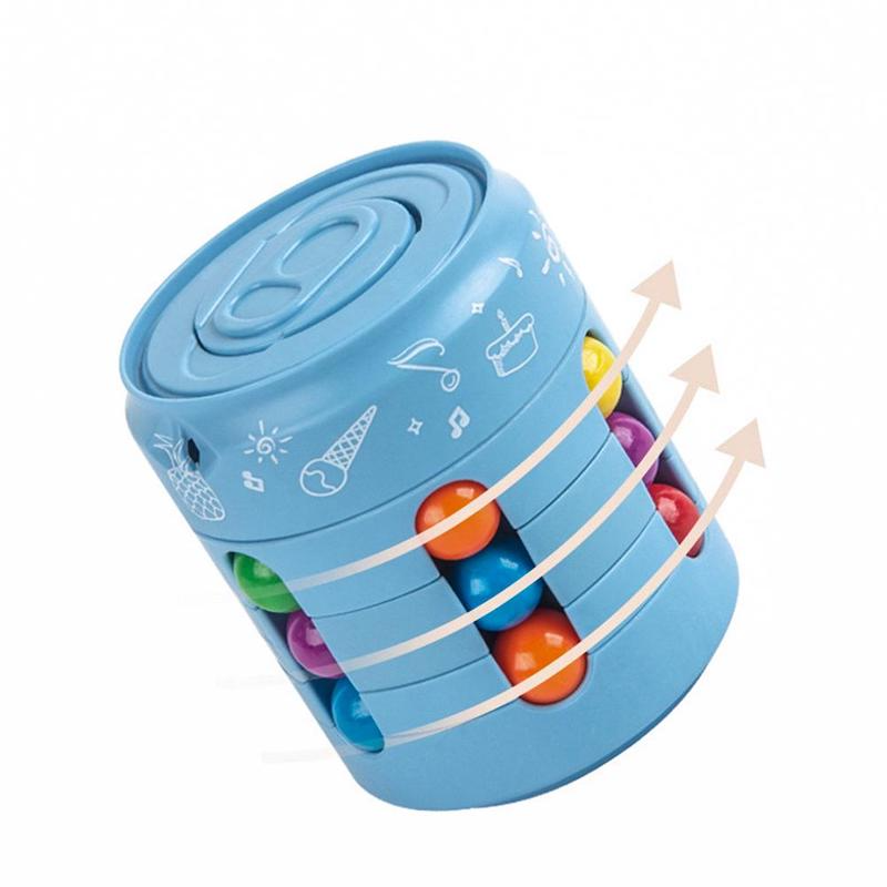 (🌲Early Christmas Sale- SAVE 48% OFF)Rotating Magic Bean Cube--buy 3 get 2 free NOW（5pcs）