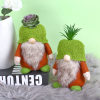 Christmas Green Simulated Elf Succulent No Face Doll