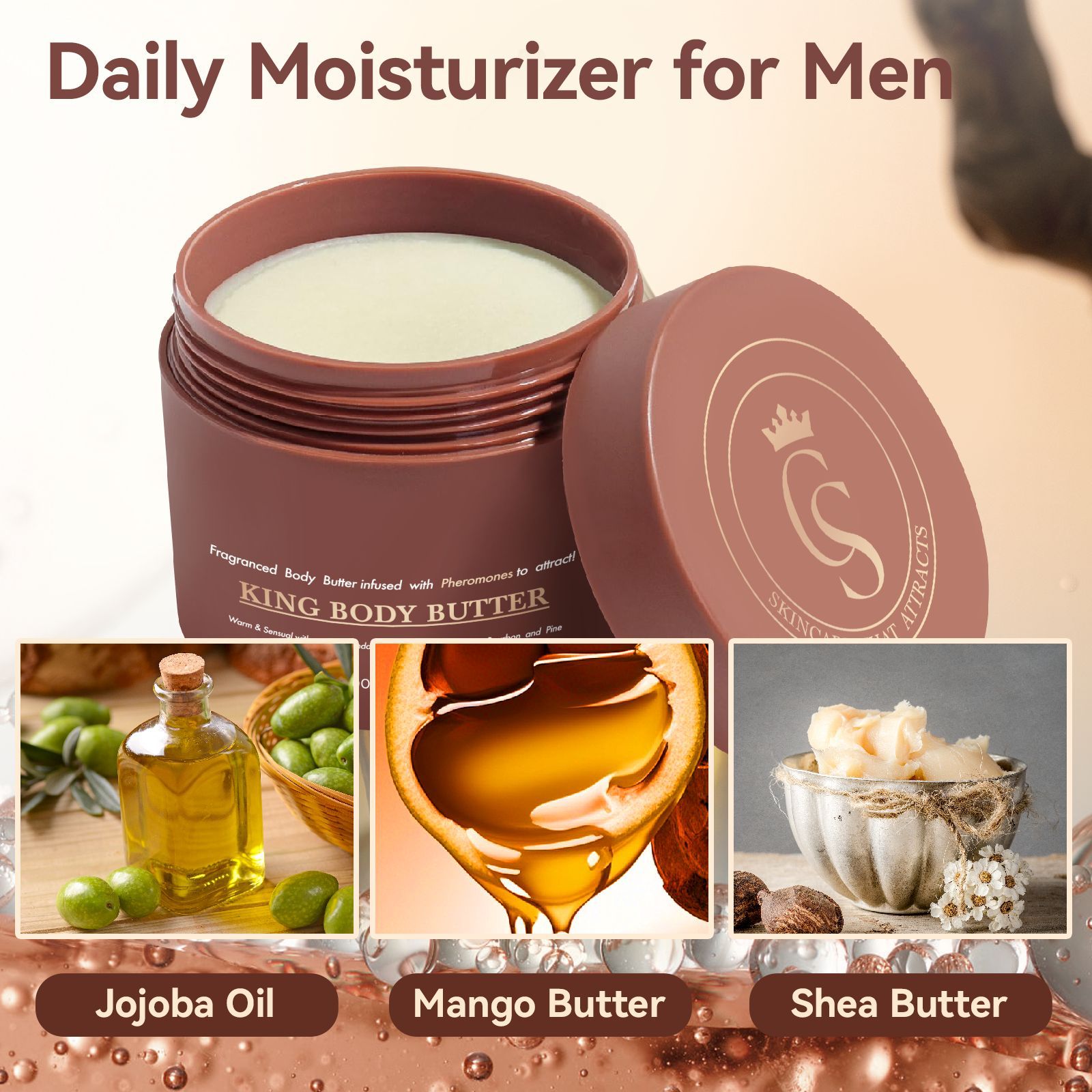 🔥King Cologned Body Butter | Warm and Sensual Scent