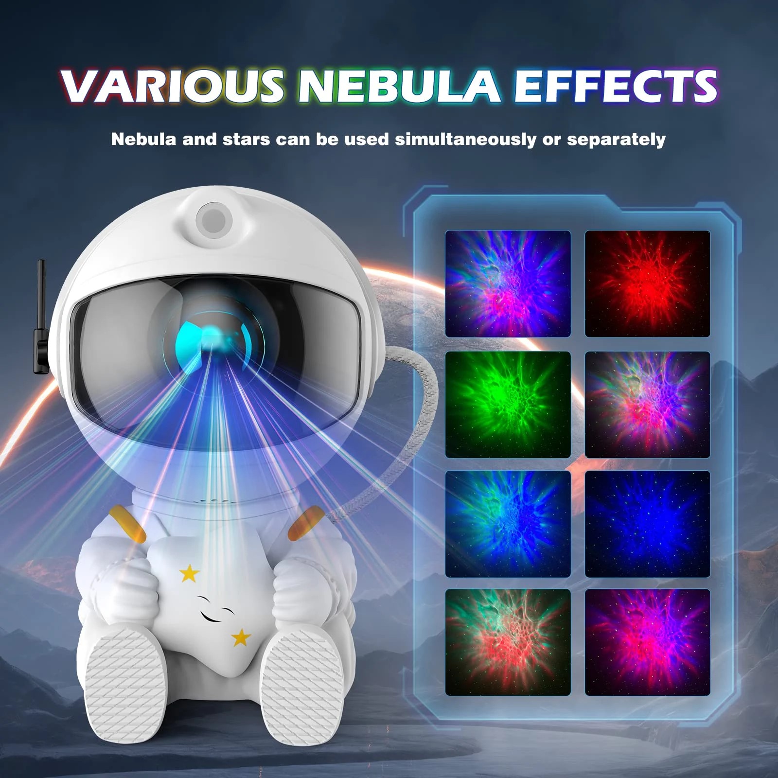 🌲EARLY CHRISTMAS SALE -50% OFF🔥Astronaut Galaxy Projector Lamp