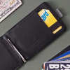 Extra-large capacity thin leather pull-wallet - At least 20 cards and a lot of cash