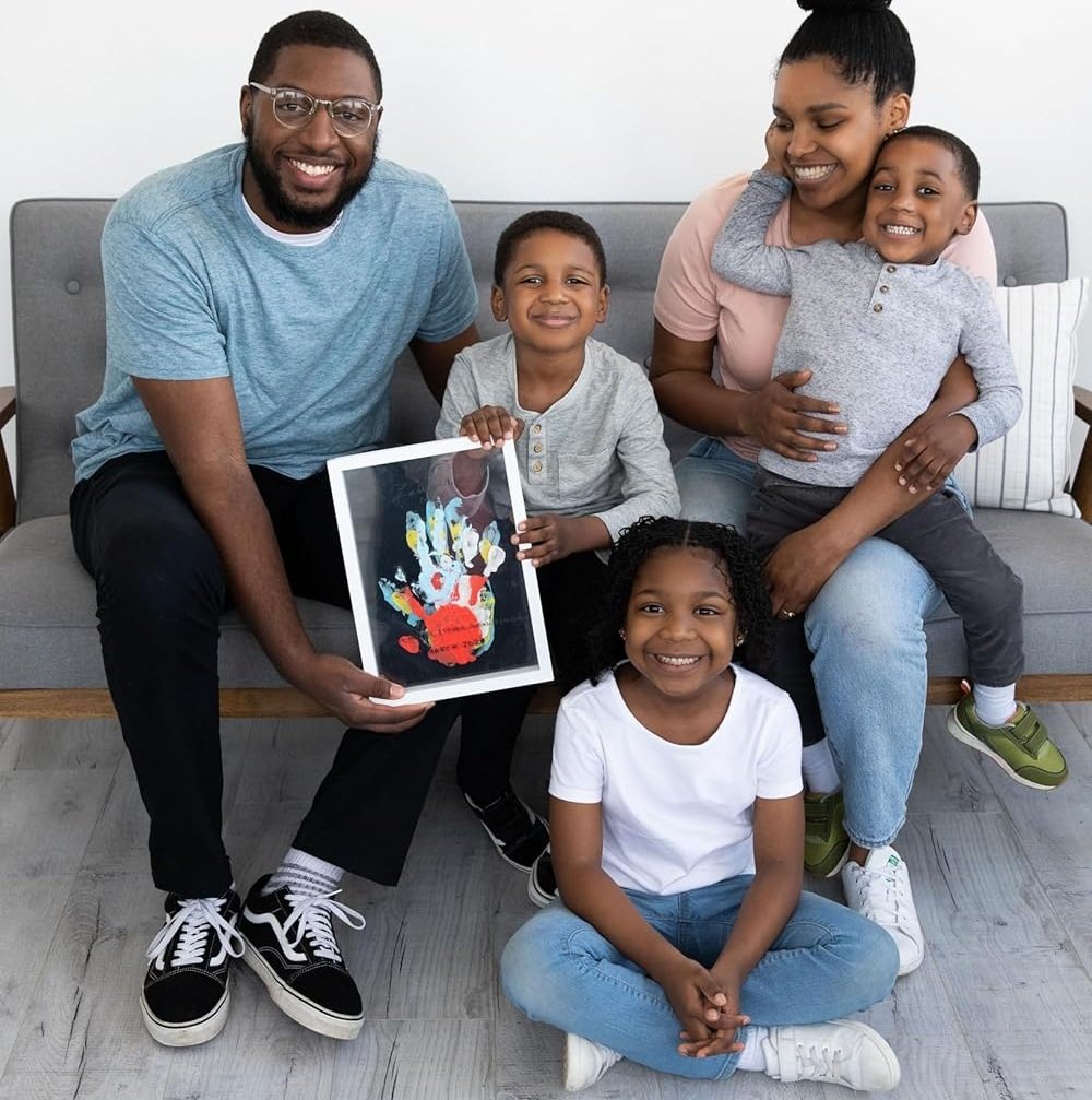 🔥Letzter Tag 50% RABATT-Bestes Geschenk – Familien-Handabdruck-Set