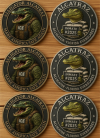 🏆Flash Sale 60% OFF - 🐊⛓️Alligator Alcatraz Inmate Mugshot Coin