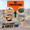 ⚠No Trespassing Sign – ☀UV Resistant & Weatherproof