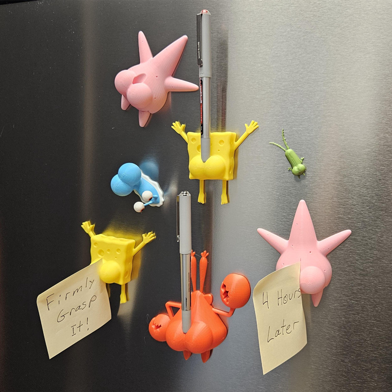 Complete Bikini Bottom Butt Magnet Set