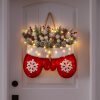 Handmade Christmas Mitten Wreath