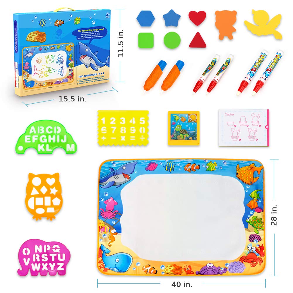 Aqua Magic Mat - Kids Painting Writing Doodle Board Toy