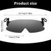 ⏰Last day 70% OFF🔥-2025 New Polarized Clip Cap Sunglasses