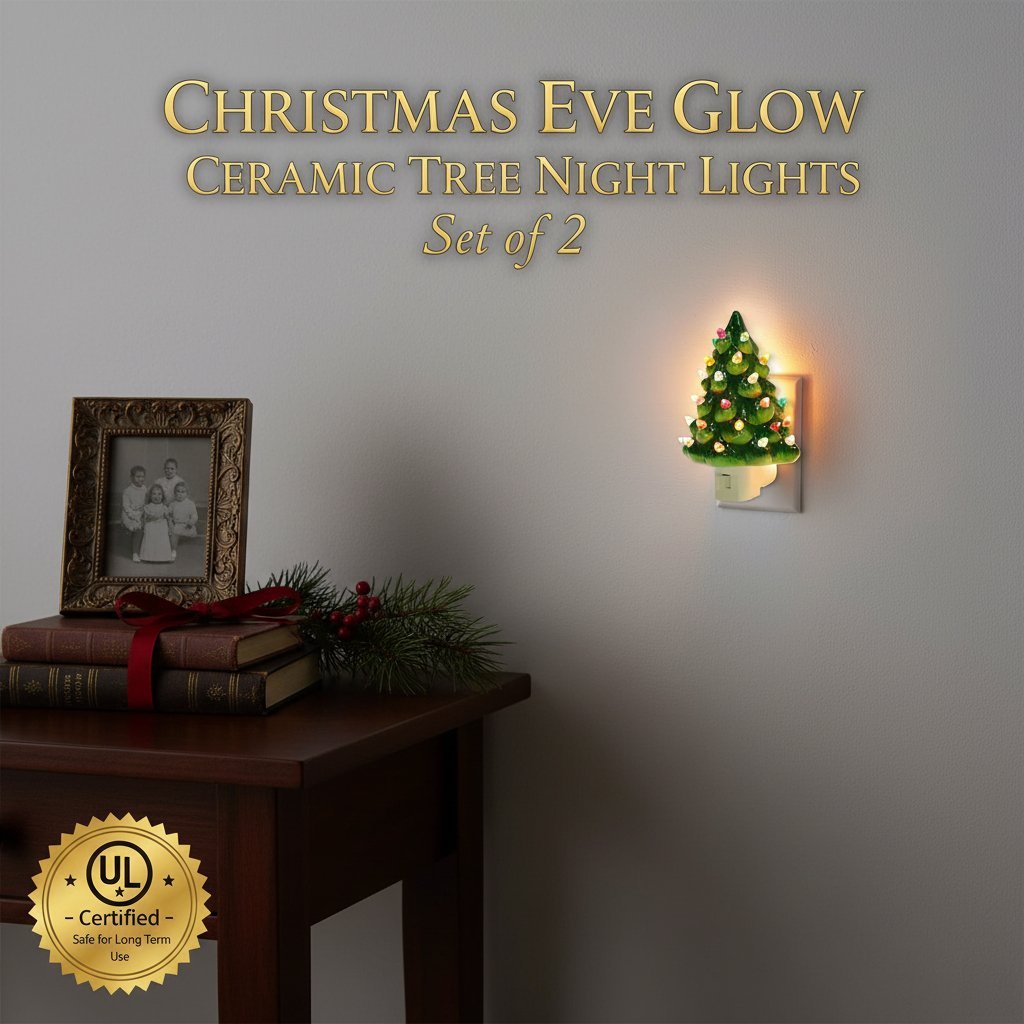 🎁TikTok Last Day Sale - 70% OFF🔥Heritage Glow Ceramic Tree Night Light