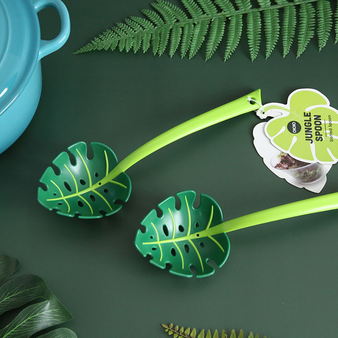 🔥(Last Day Sale- 50% OFF) Monstera Slotted Spoon - Buy 2 Get 1 Free