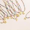 🌈 Letter Beaded Necklace for Women🔤A-Z