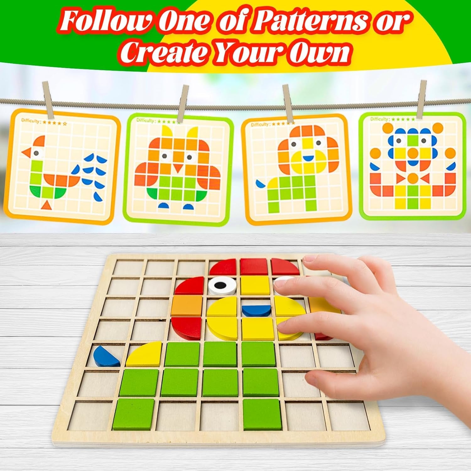 💥LAST DAY SALE 50% OFF💥Pattern Recognition Puzzle⚡BUY 2 FREE SHIPPING