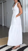 Women's V-neck Stitching Elegant Dress