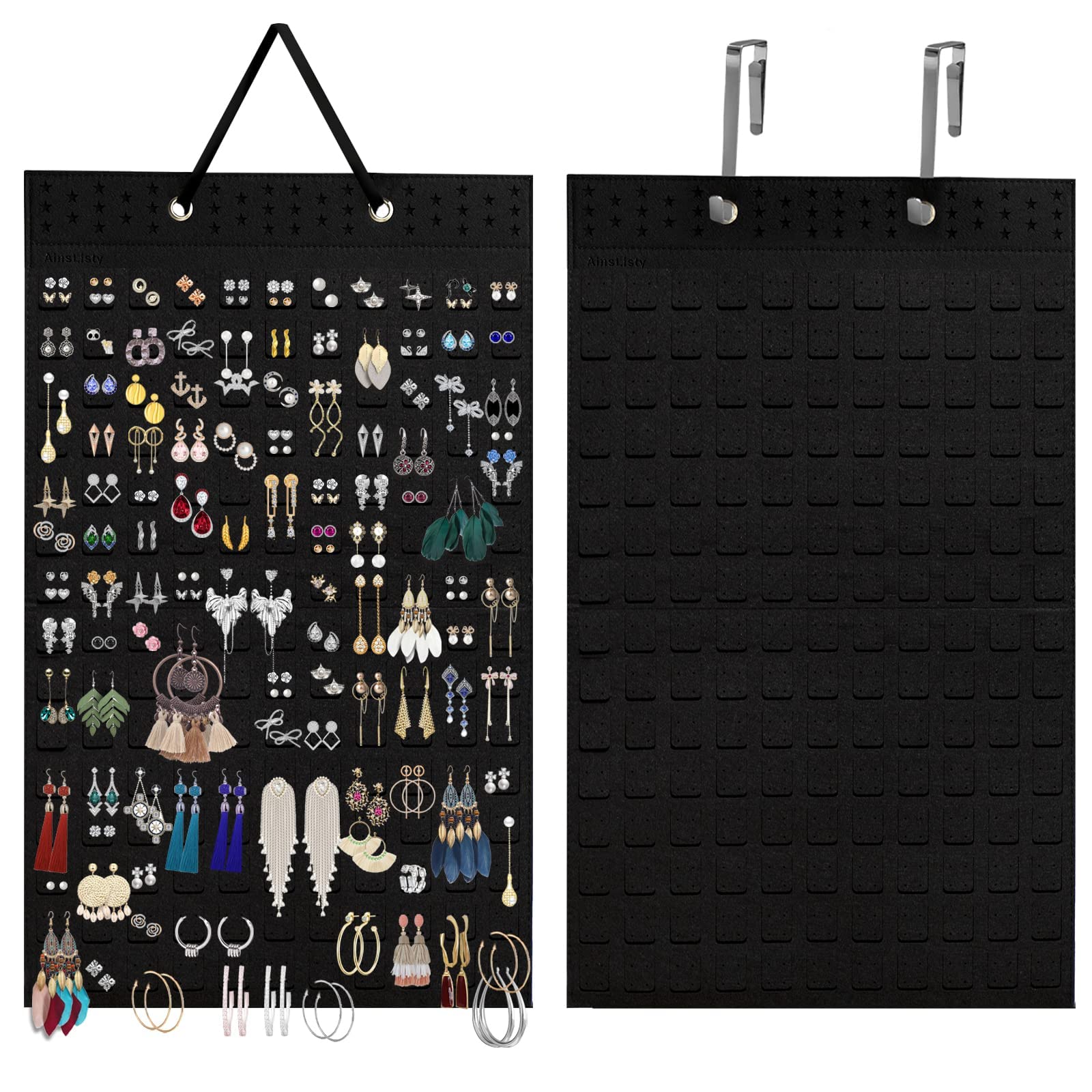 🔥Last Day Sale - 50% OFF 🎁Felt Hanging Jewelry Organizer