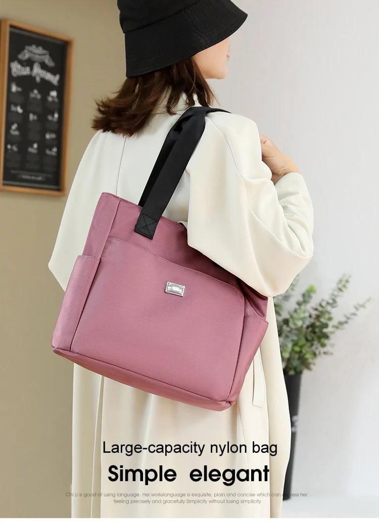 🔥Last Day Promotion 70% OFF👜Large Capacity Water Repellent Multi Pocket Nylon Shoulder Bag