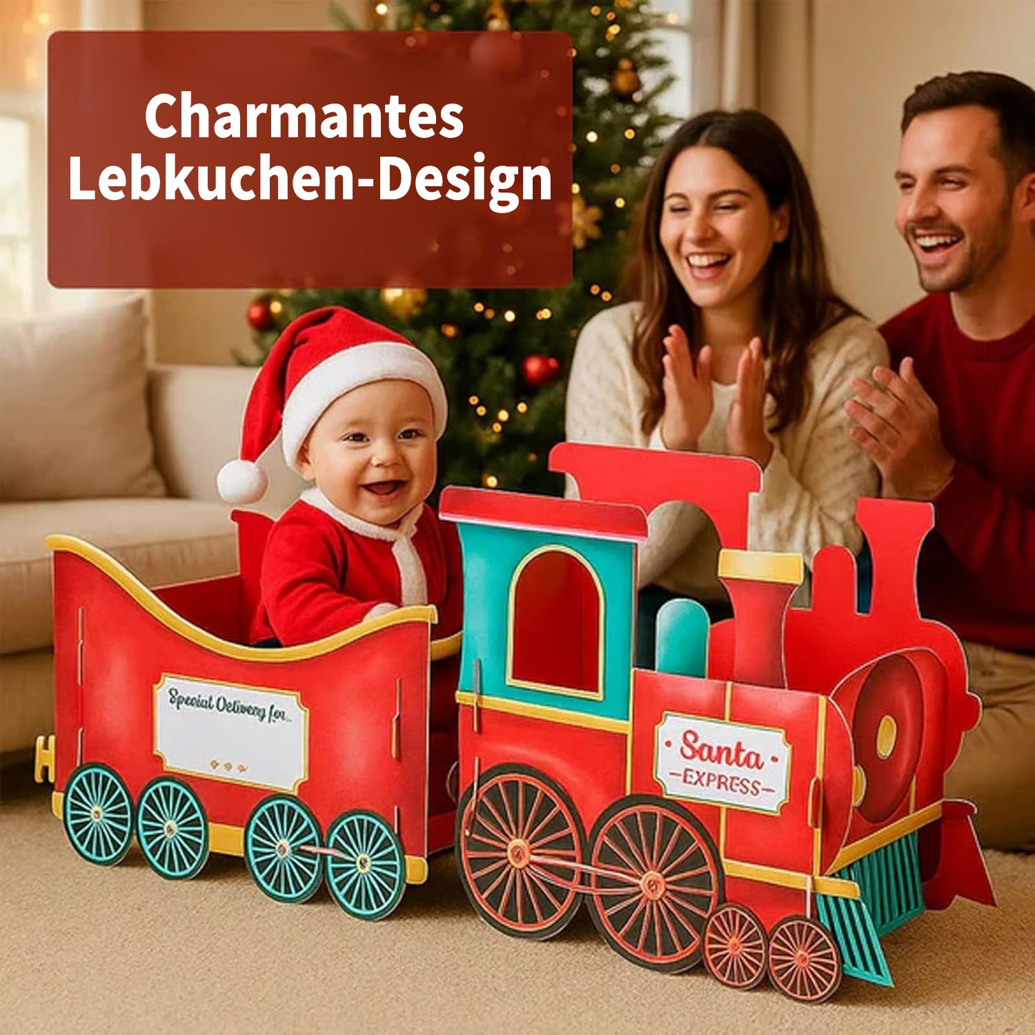 🚂Letzter Tag 49% RABATT🎄Der Geschenkzug des Weihnachtsmanns