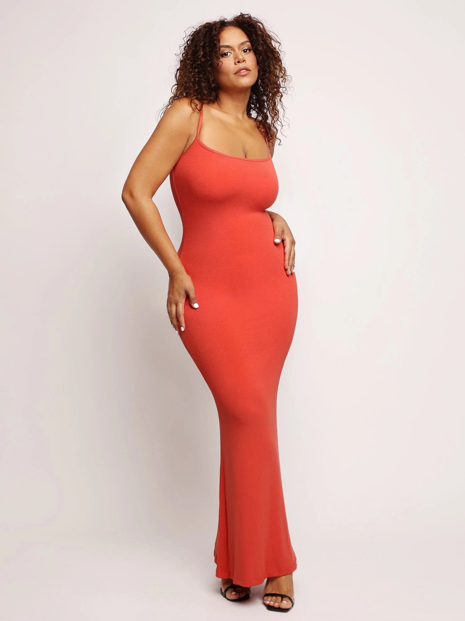 Built-in Shapewear Modal Soft Lounge Dresses