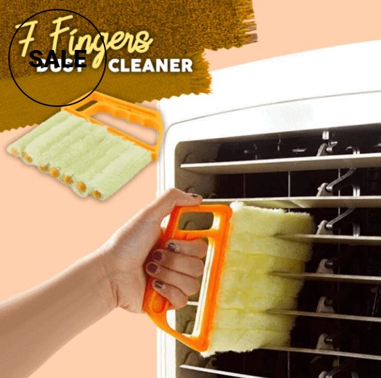 (Easter Promotion- 50% OFF) 7 Finger Dusting Cleaner