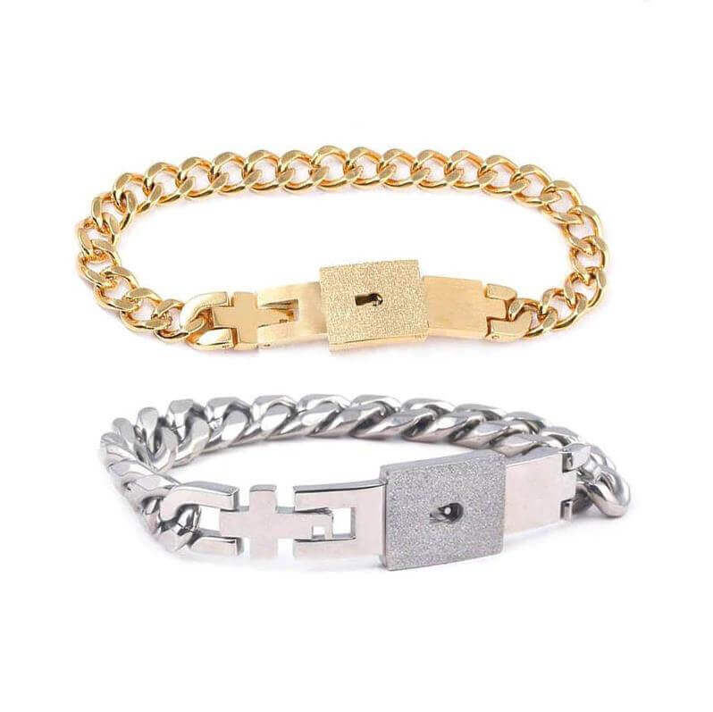 💖Valentine's Day Sale - 50%🎁Lock & Key Bracelet for Boyfriend, Girlfriend, Lover