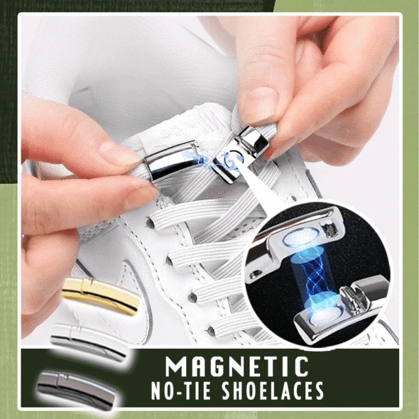 Summer Hot Sale 50% OFF - Magnetic No-Tie Shoelaces