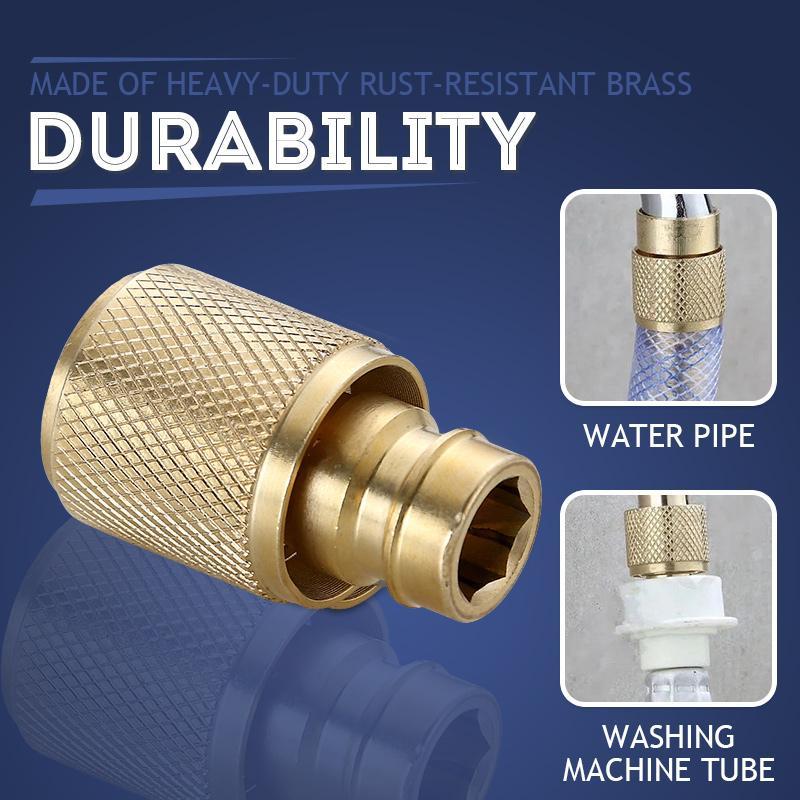 (💖Father's Day Pre Sale - 48% OFF) High Pressure Brass Hose Nozzle Set - Buy 3 Get Extra 10% OFF