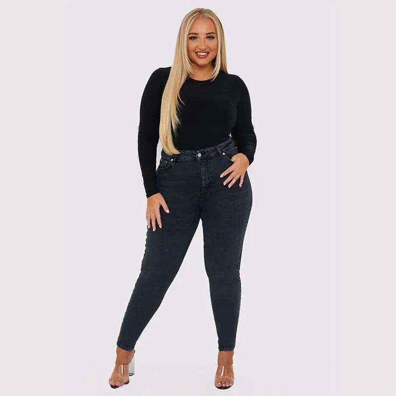 🔥Heißer Verkauf  49% Rabat🏆Bauchkontrollierende Po-Lifting-bequeme Vintage-Jeans