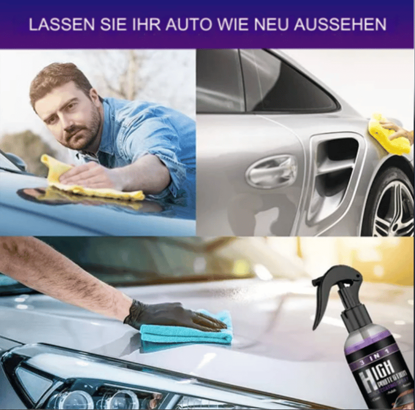 ⏰ 3 in 1 Hochschutz-Auto-Beschichtungsspray