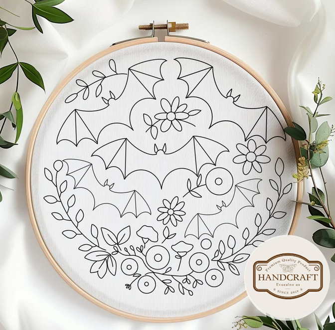 🔥Early Halloween Promotion !!! - Halloween Embroidery KIT [ Buy 2 save 15% ]