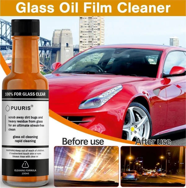 Tiktok Summer Sale🎉Glass Oil Film Cleaner