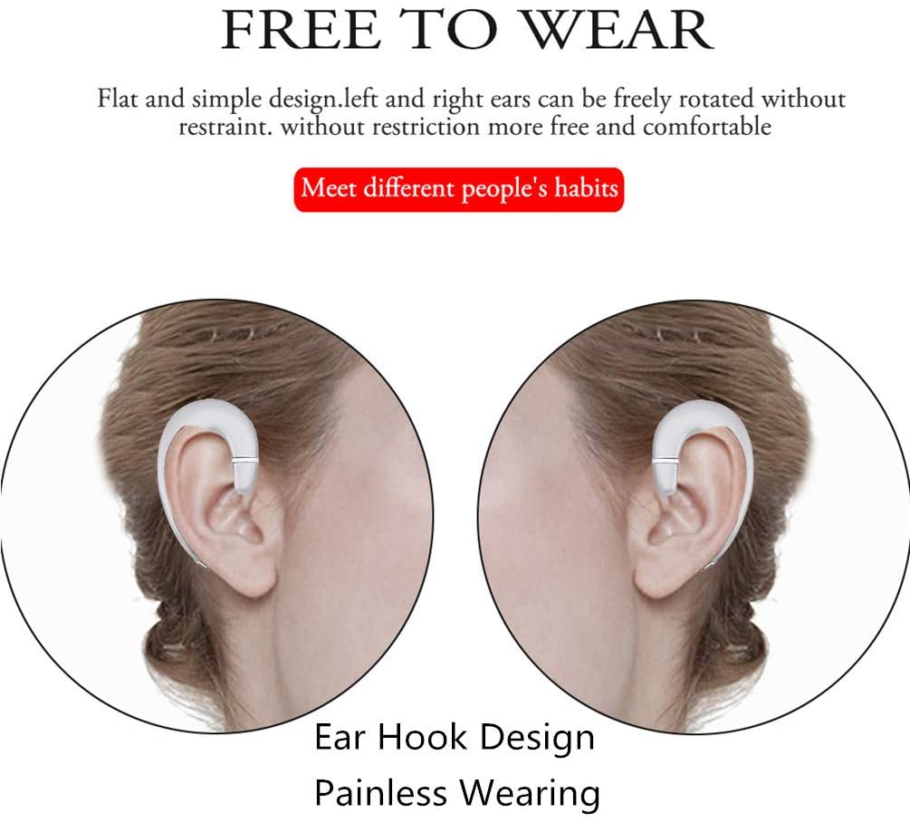 🔥BUY 1 GET 1 FREE🔥K8 BONE CONDUCTION EARHOOK WIRELESS BLUETOOTH EARPHONE