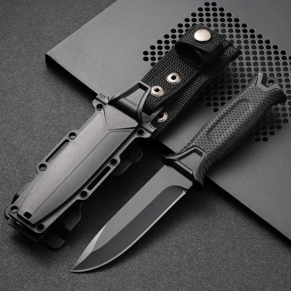 ⚔️ Outdoor Tactical Knife – High-Rigidity Survival & Utility Blade