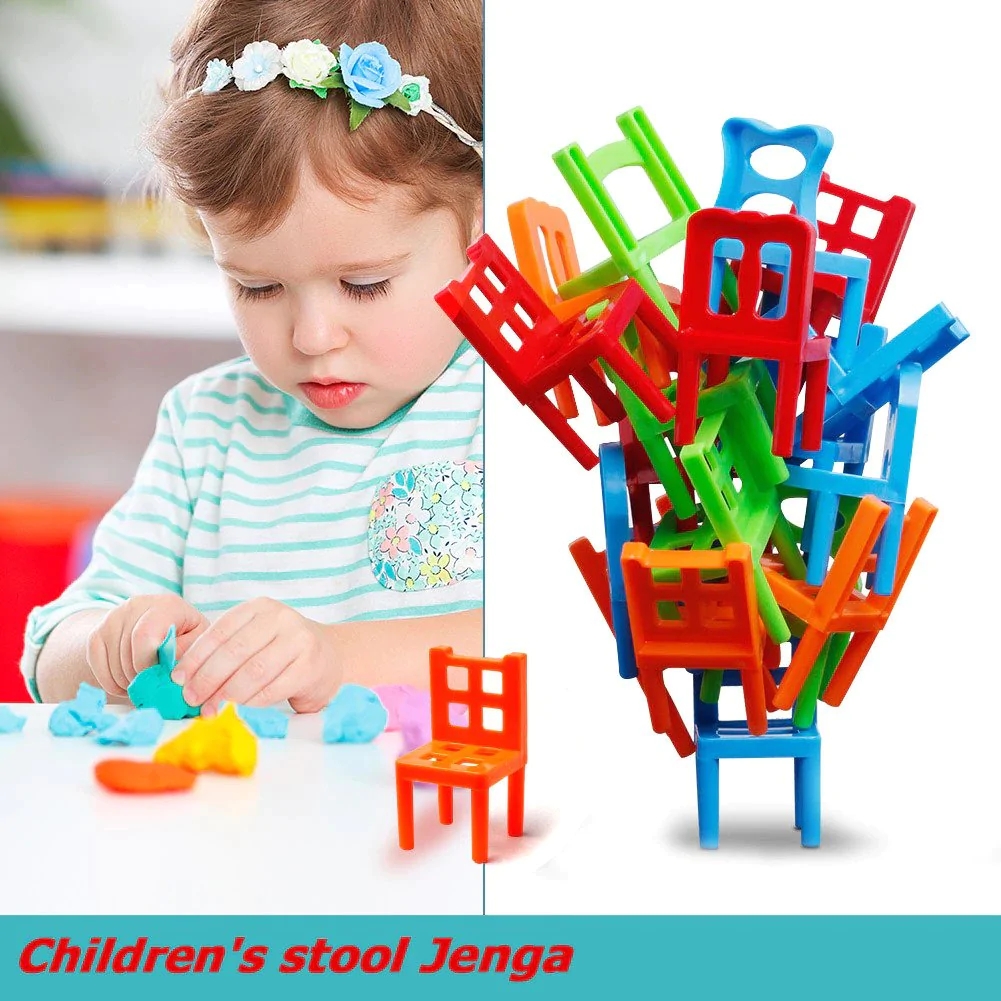 Christmas Hot Sale 48% OFF - Chairs Stacking Tower Balancing Game - 🔥BUY 3 GET 1 FREE