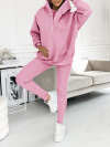 Women Plus Size Hooded Casual and Comfortable Sweatshirt Two-piece Suit
