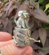 🎁TikTok Last Day Sale - 70% OFF🎉Handcrafted Silver Clay Automata –🐔 The Funny Silver Chicken Toy 🐔