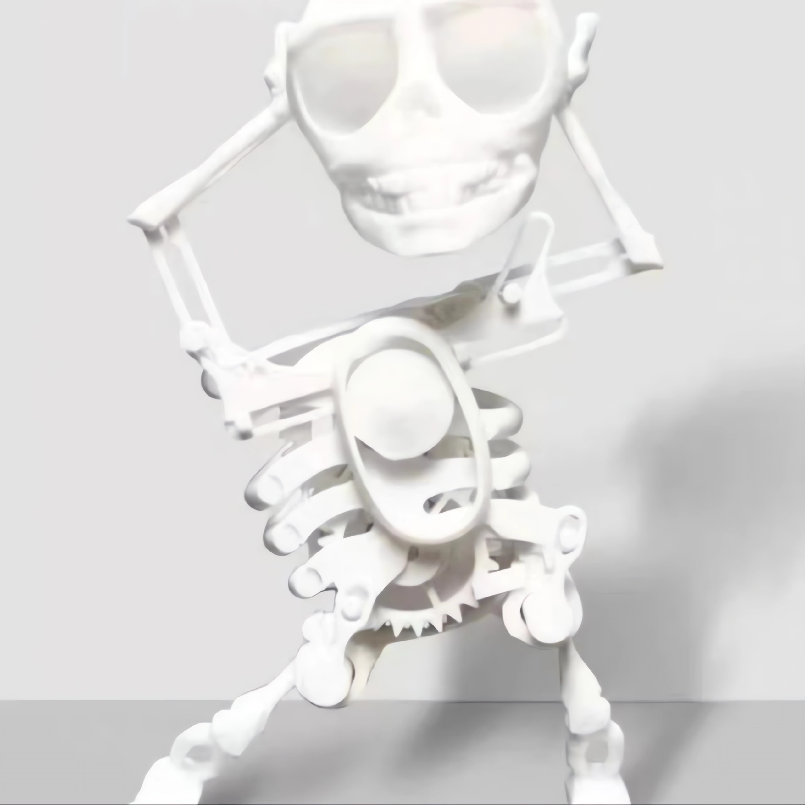 🤣Funny Clockwork Toy | Dancing Skeleton Man💀